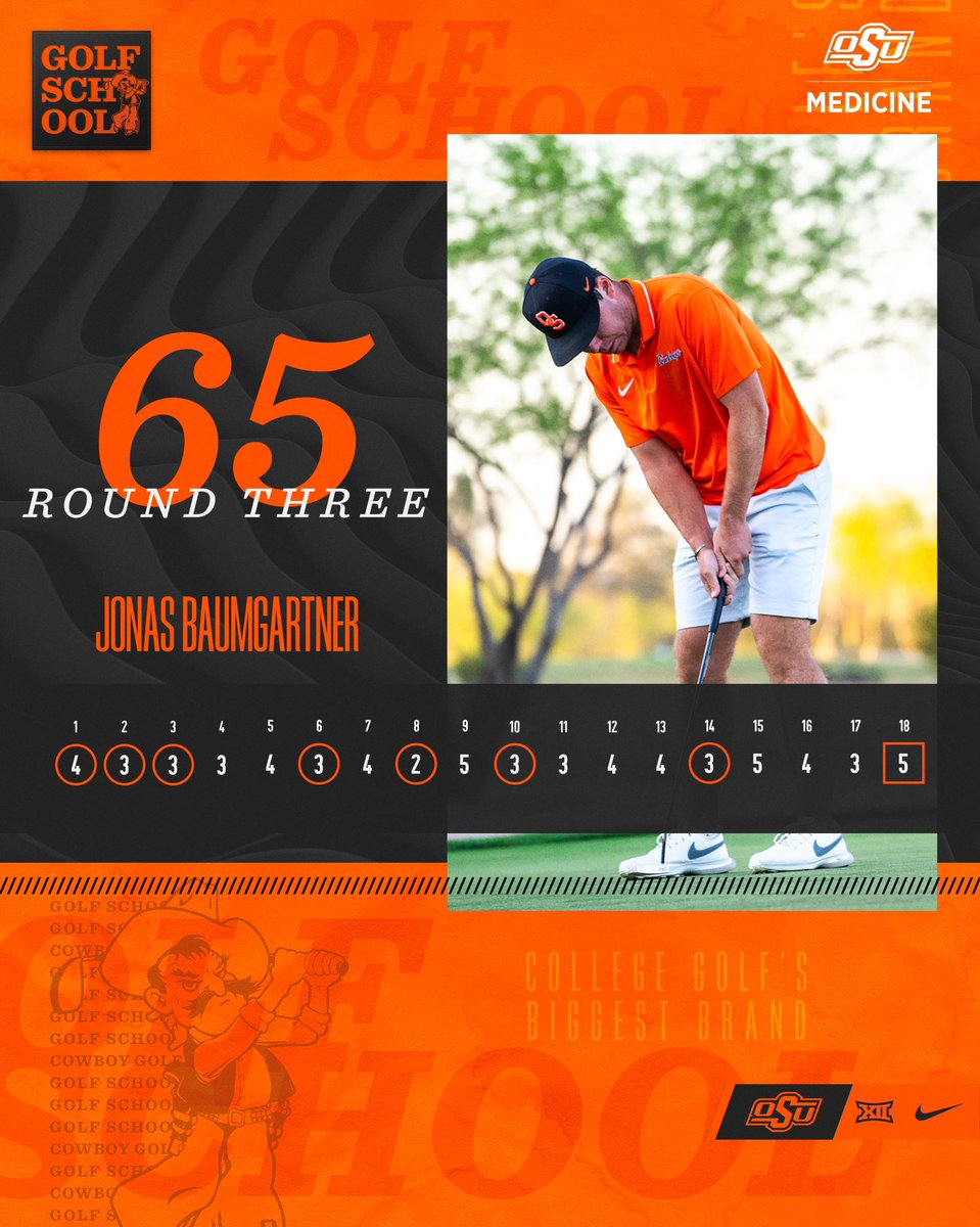 A well played Saturday! #GoPokes | #golfschool