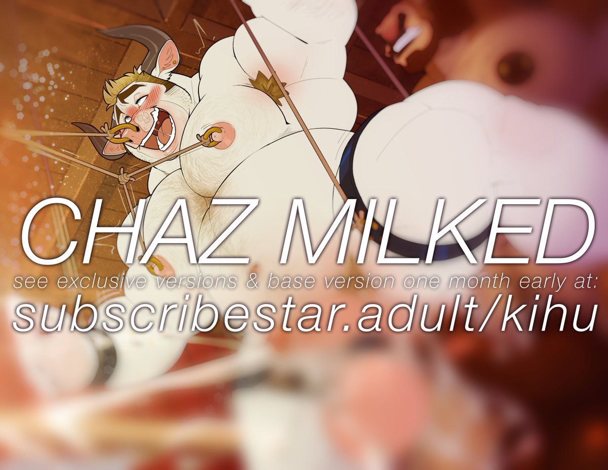 CHAZ MILKED Check it out a month early + some exclusive versions via the linkage in the image :D