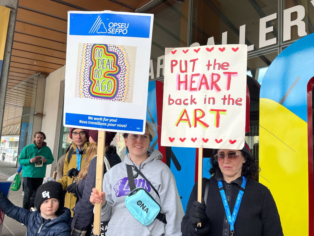 fairwagesnow's tweet photo. ❓ Did you know?
😱 @agotoronto CEO Stephan Jost netted over $406,000 in 2023!
🤯 Meanwhile, 60% of staff are part-time, with wages that don't pay the bills.
❤️‍🔥 No wonder there's so much support for @OPSEU Local 535, on strike for #DecentWork! 
#NoDealNoAGO #Justice4Workers https://t.co/VkyZgJQtxq