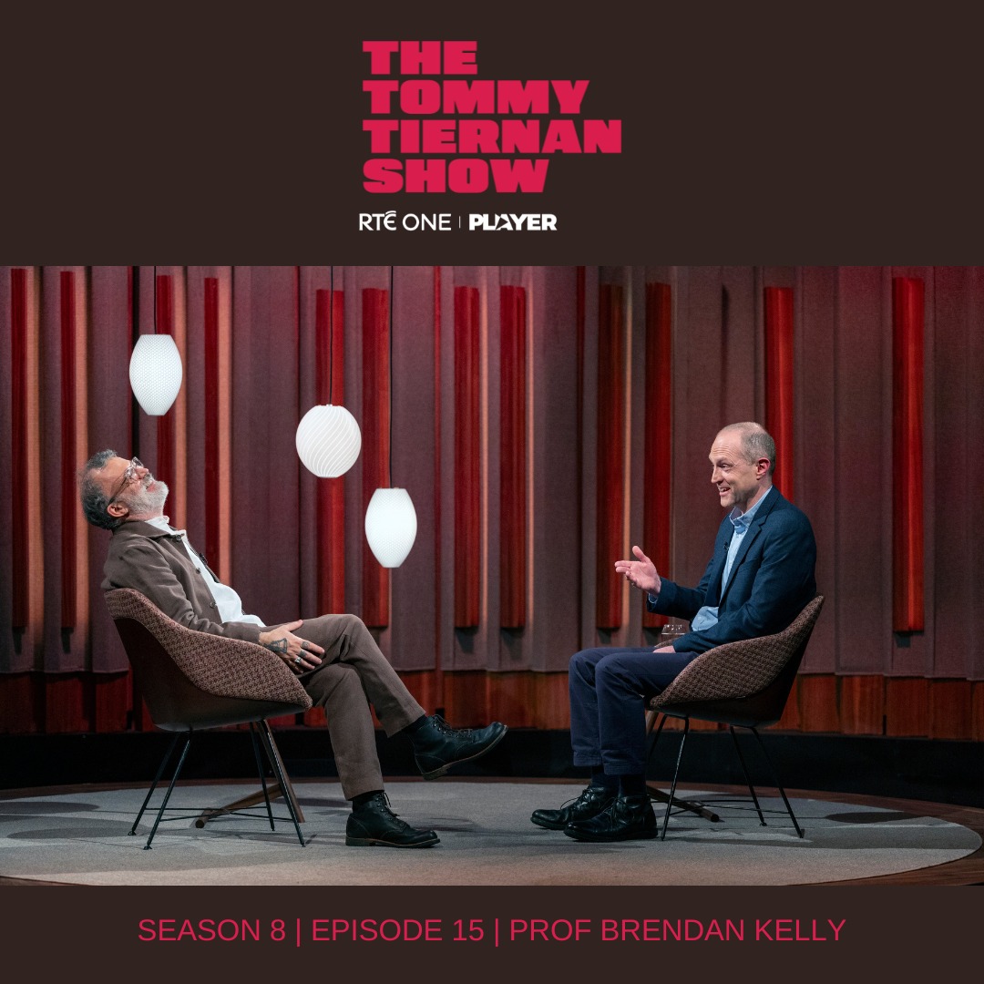 Tommy’s second guest tonight on ‘The Tommy Tiernan Show’ is Psychiatrist Prof Brendan Kelly

📺 Watch live now on @RTEOne or on the @RTEplayer rte.ie/player/onnow #TommyTiernanShow