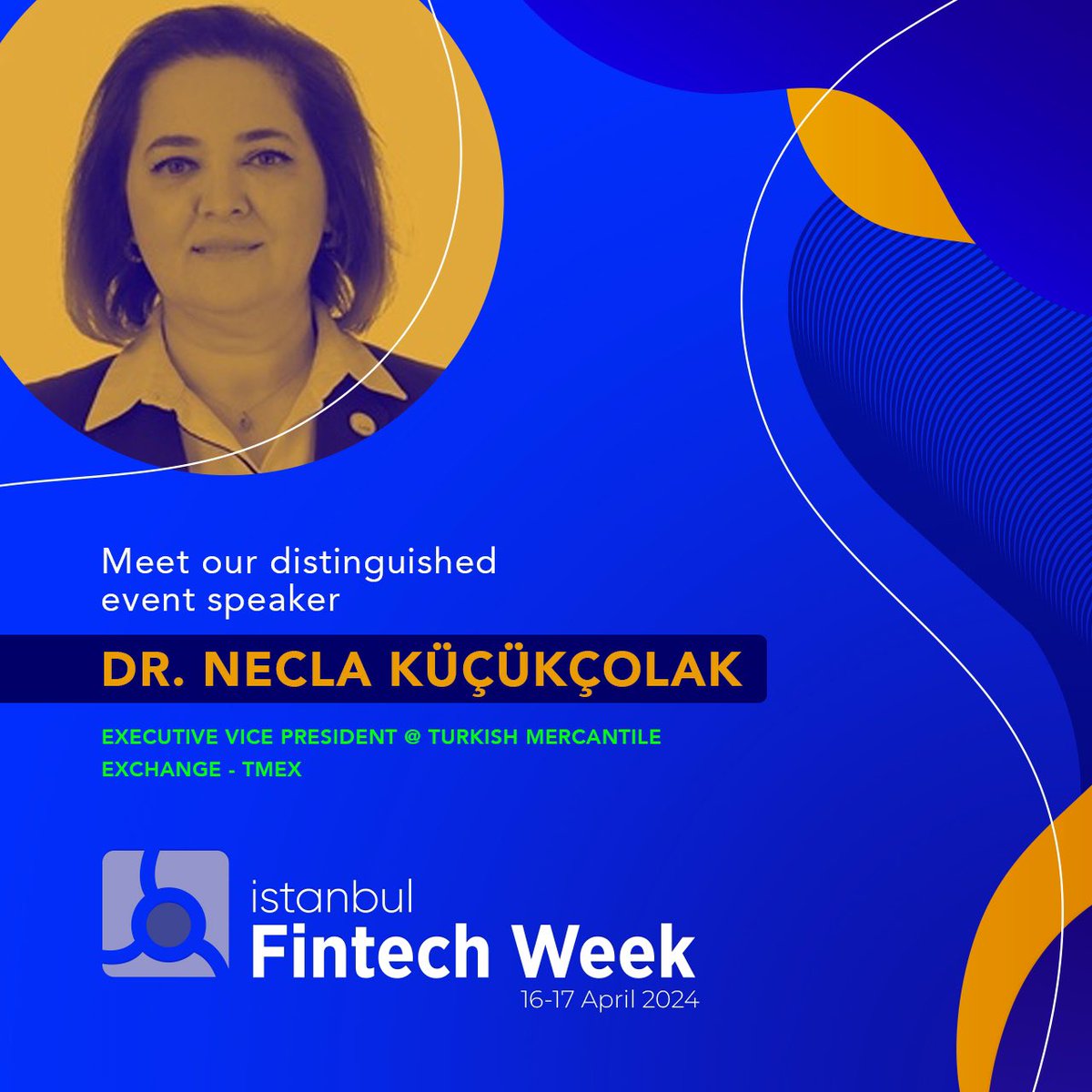 neclakucukcolak's tweet photo. 🎙️ Excited to Share: I’m speaking at IstanbulFintechWeek'24!
I'm thrilled to announce that I will be joining the vibrant community of innovators and leaders at Istanbul Fintech Week this year.
🗓️ 16-17 April 2024, Fişekhane/ Istanbul.
#IstanbulFintechWeek #IFW24 #TÜRİB #TMEX https://t.co/OPfp4yObdI