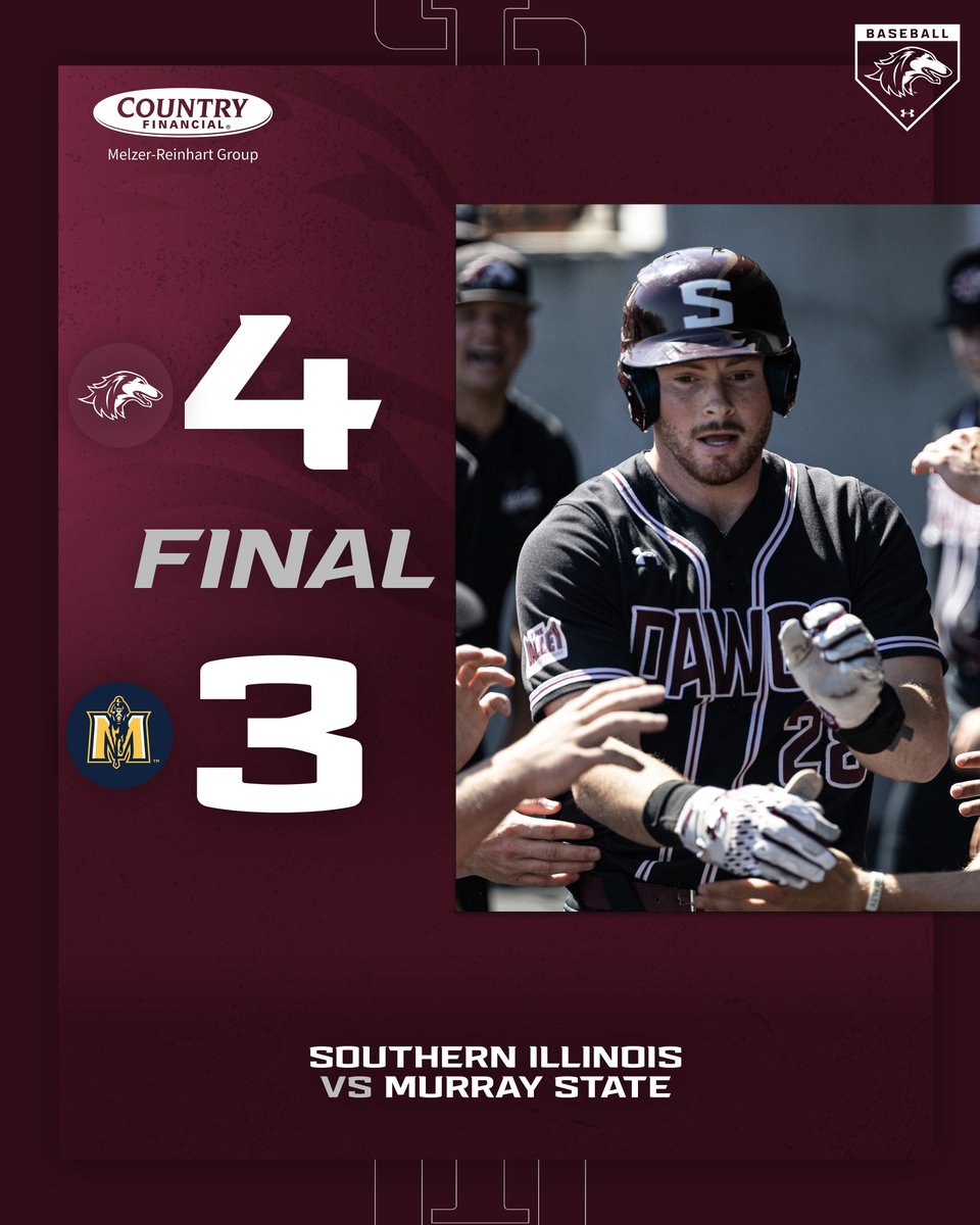 A great day at the ballpark! Rubber game Sunday. #Salukis | #DawgBall