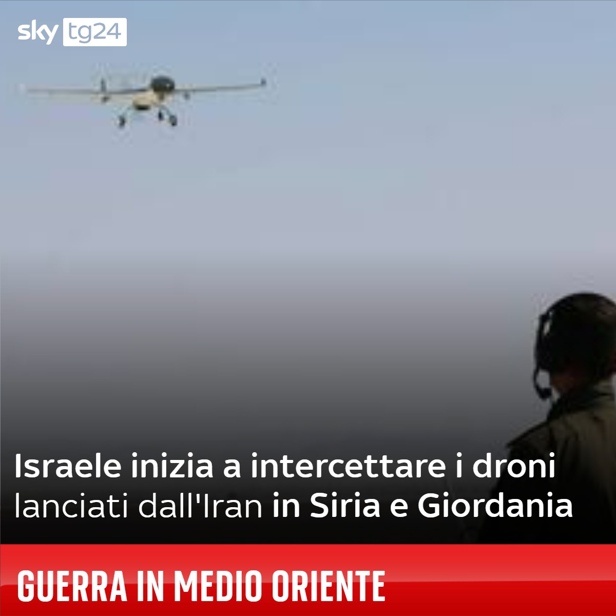 Israele ha cominciato ad intercettare i droni iraniani sulla Siria e la Giordania. Lo ha riferito la tv Canale 12 che tuttavia non cita fonti 🔗 ▶️ tinyurl.com/p3k35a3x