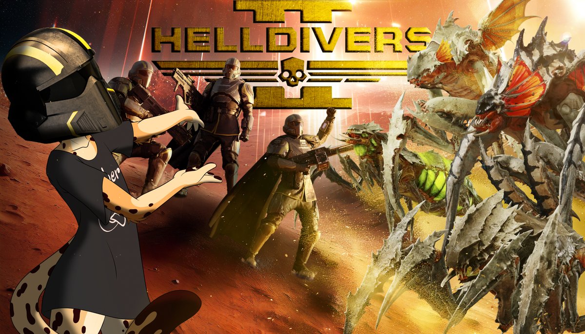 🔴LIVE NOW! BWAH! GOOBERS! GOOBERS! It Was A Close Vote, BUT HellDivers 2 Won Just By A Little Bit SO THAT'S WHAT WE'RE PLAYIN! Come Join Me And A Few Of The Other Goobers As We Fight TO Defend Democracy! WE'RE LIVE NOW! -> kick.com/ryan-reaper