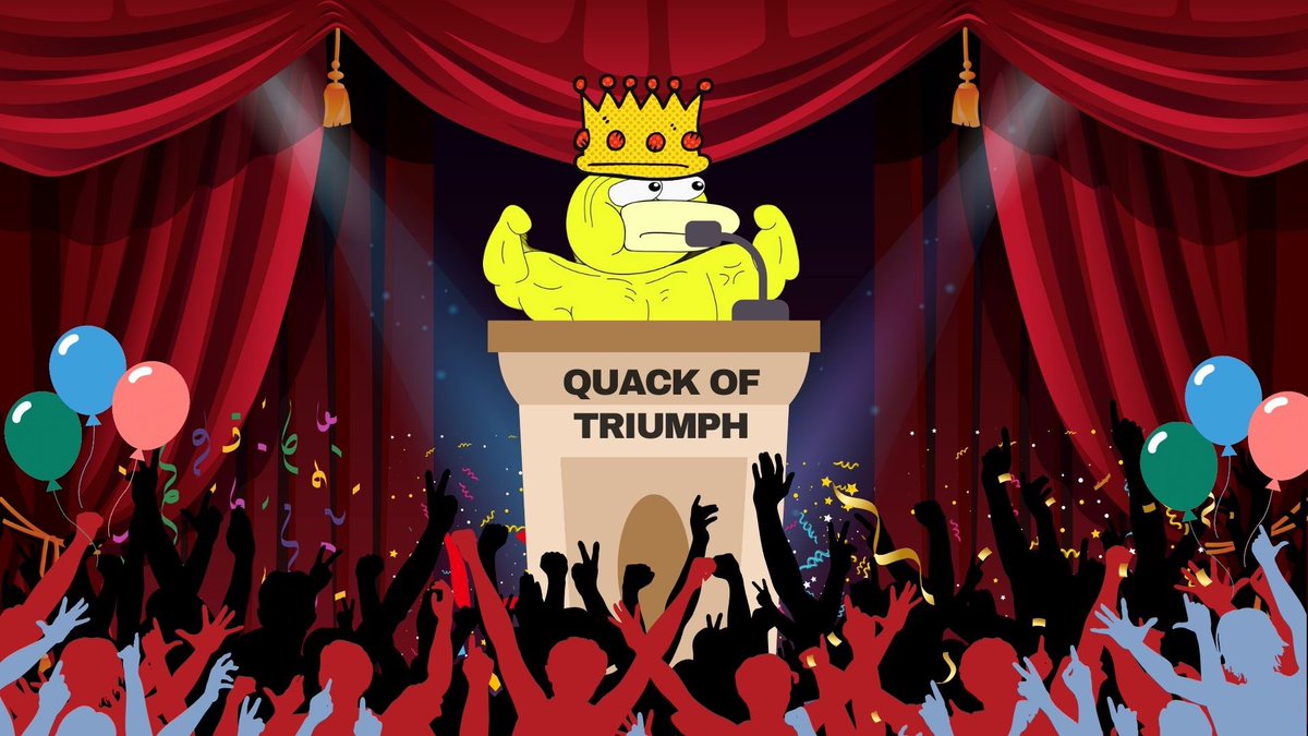 tinytus1's tweet photo. "Quack of Triumph: The Rise of the Pump Master"
Welcome to the world of @GainFi_Official, where innovation meets inspiration, and the Pump Master reigns supreme.
#GainGang #GainFi #PumpMaster
#NFT
Dive into this exciting story below
🤩😍 https://t.co/LZg3cycrOa