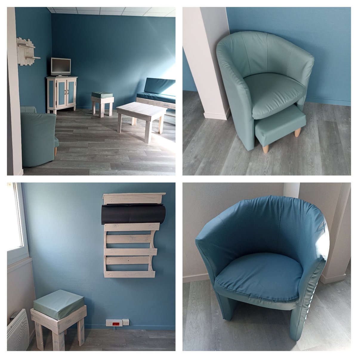 Après 2 ans de travaux sous forme de chantier-école, menés par deux PLP de Segpa avec des élèves, dans le cadre de PIRé pour les raccrocher scolairement, l'espace bien-être des personnels <a href="/acpoitiers/">Académie de Poitiers</a> et <a href="/NvelleAquitaine/">Nouvelle-Aquitaine</a> de l'<a href="/Erea79/">EREA-LEA Françoise Dolto (79)</a> a été inauguré ! #QVT #ClimatScolaire #EPSa