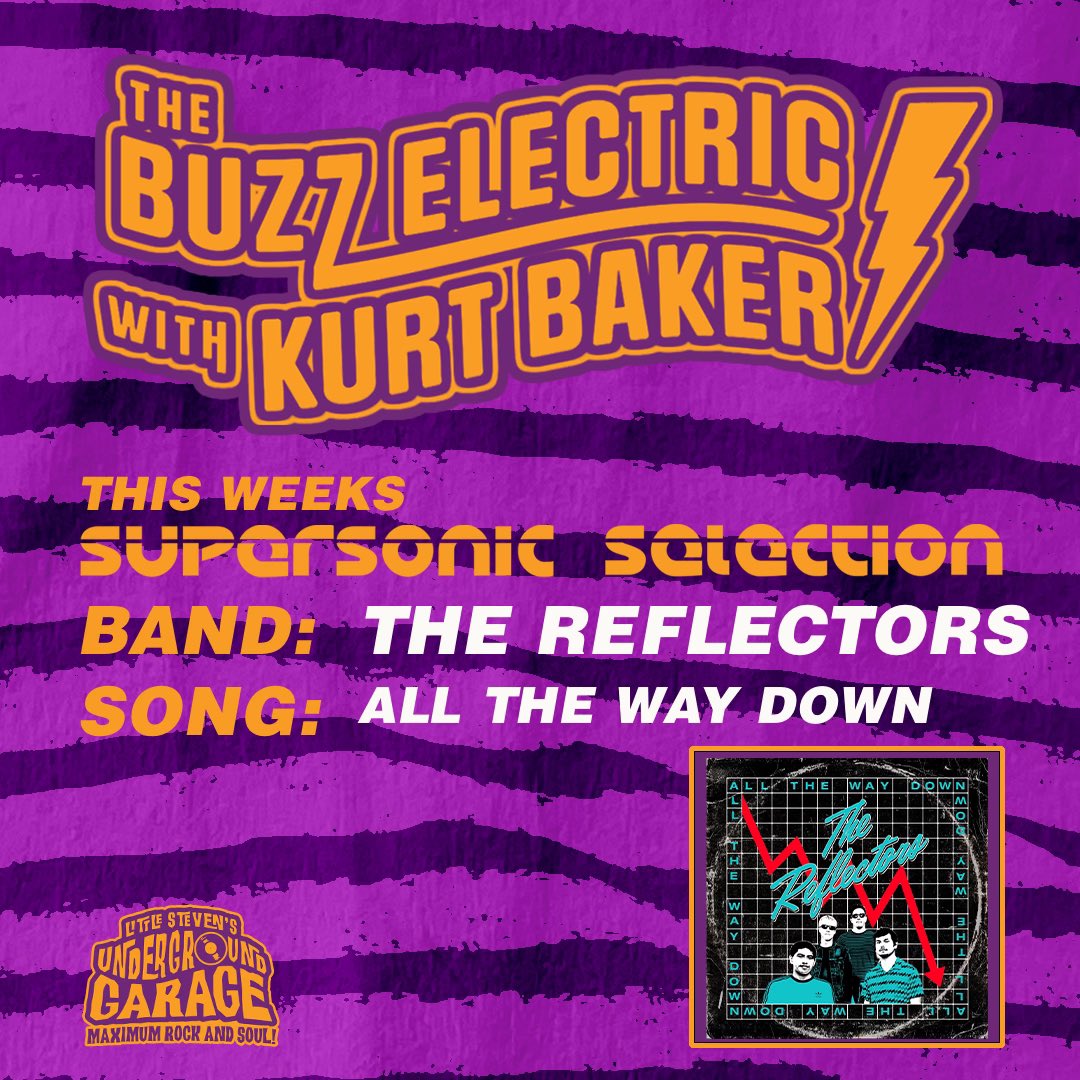 Today’s show was a blast and I played a great one from The Reflectors! Buzz Electric - every Saturday morning in @littlesteven_ug @SIRIUSXM