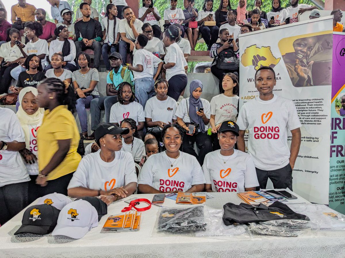 On April 13, 2024, at the Good Deed Days Fair Event held at Don Bosco Oysterbay, Dar es Salaam, the Watoto Afrika Initiativestood strong in advocating for childhood protection and mental health awareness.

#gooddeeds #gooddeedsdaytz #WatotoAfrikaInitiative  #doinggoodday