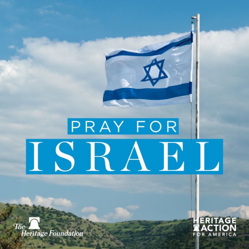 Pray for Israel.