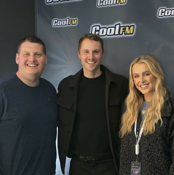 Local actor Desmond Eastwood on the #CoolSaturdayShow ahead of @BBCBlueLights Season 2 next week - also check him out in Liam Neeson’s new movie “The Saints and The Sinners” @coolfm