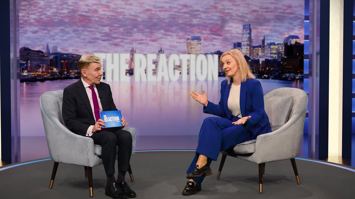 EXCLUSIVE VIDEO: So Liz Truss, what IS the truth about your relationship with Kwasi Kwarteng? Watch Andrew Pierce ask the former prime minister on Mail show The Reaction trib.al/UBE6wjJ