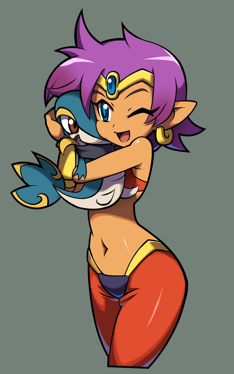 And the version that should never be missing. #shantae
