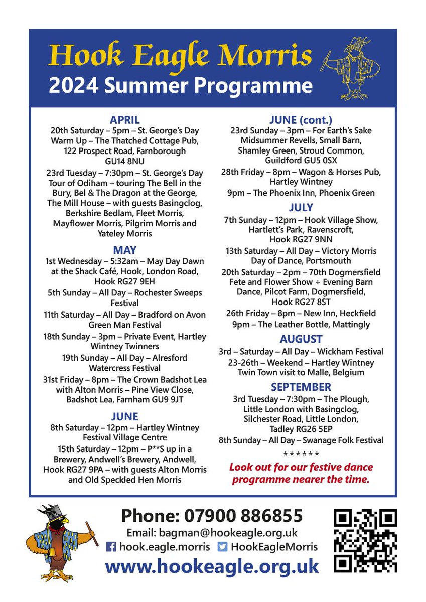 And our summer 2025 programme has dropped - oops, clumsy 🤣