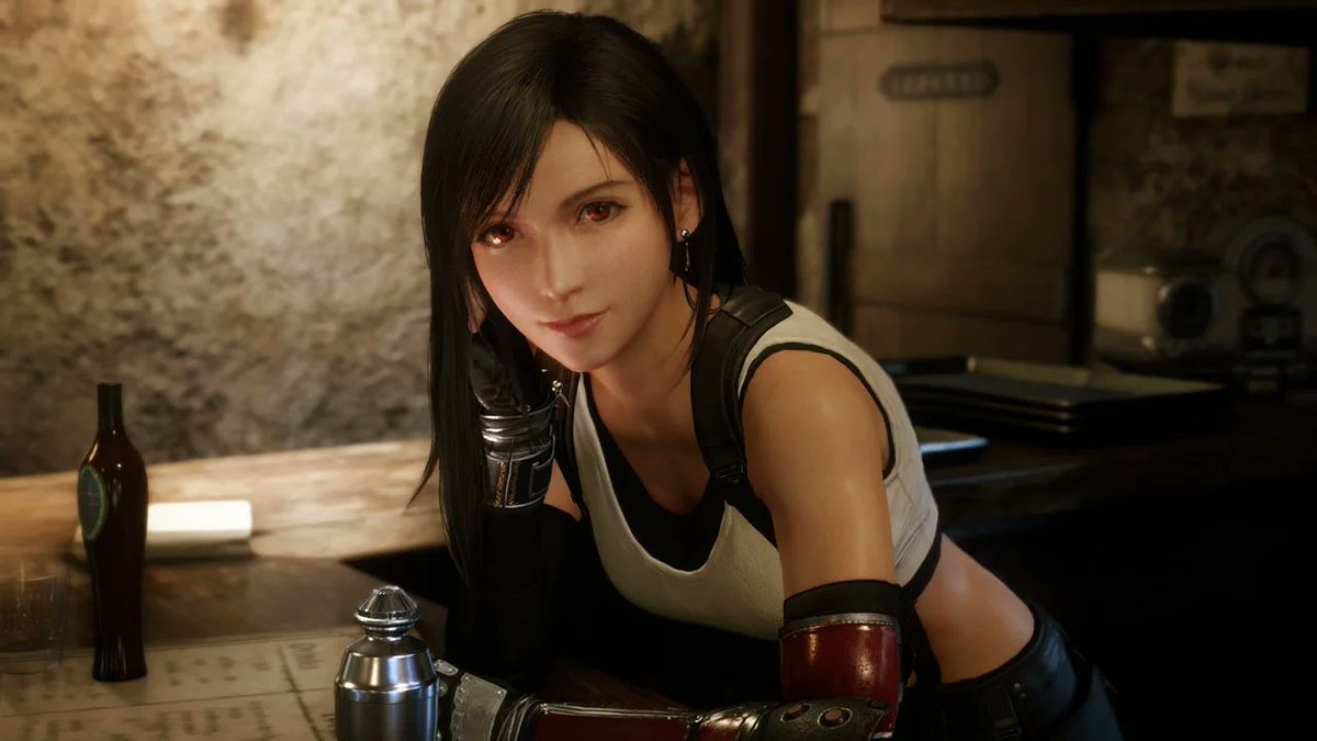 reply and I'll give you a series to say your favorite female character. I got final fantasy- ff7'yi seçtim