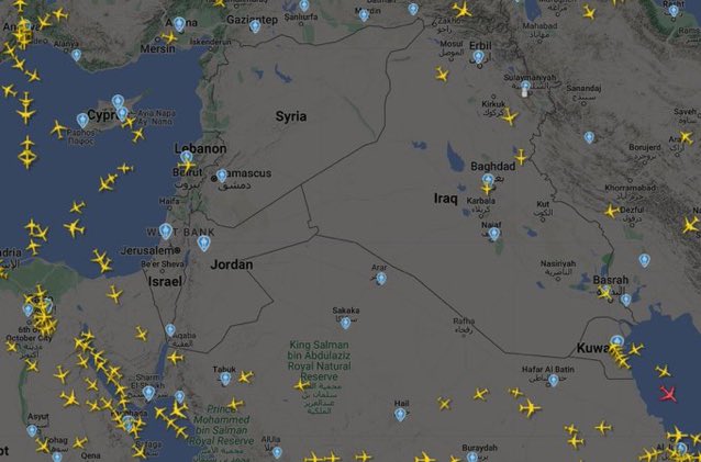 🚨#BREAKING: Lebanon has announced temporary closure of its airspace, joining Israel, Iraq, and Jordan.