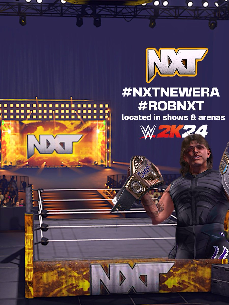 #WWENXT NEW ERA 
is uploaded to creations 
#WWE2K24 @WWEgames @WWENXT