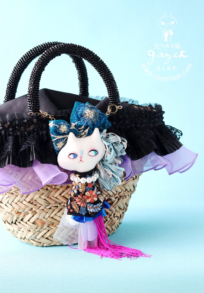 clue.　ガゼット 人形作家 clue.【 gazet 】見つめる猫 (@clue_gazet) • Instagram