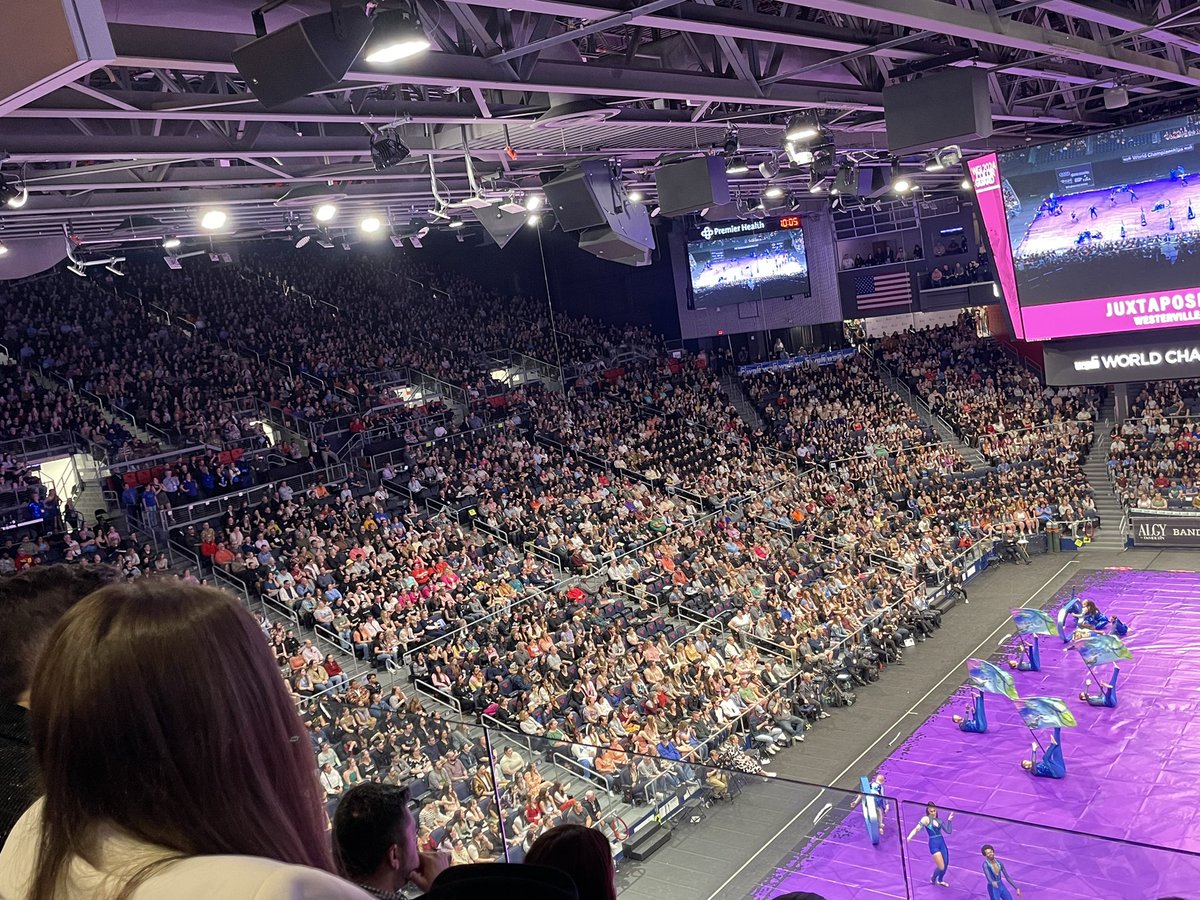 MattHarloff's tweet image. There is NOTHING like a WGI crowd!! #wgi #wgi2024 #wgicolorguard