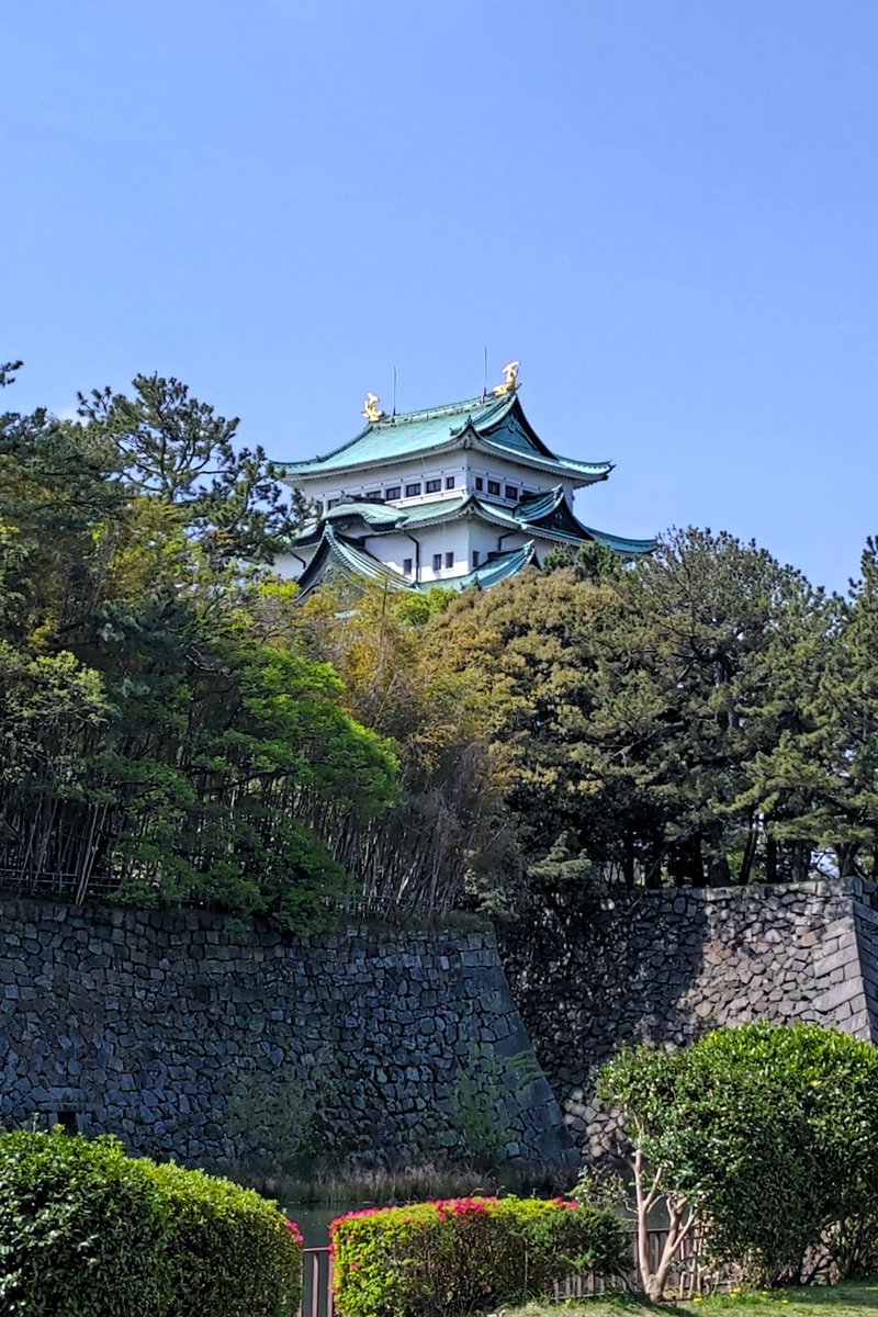 名古屋城のまわりを歩く。
#さわやかウォーキング