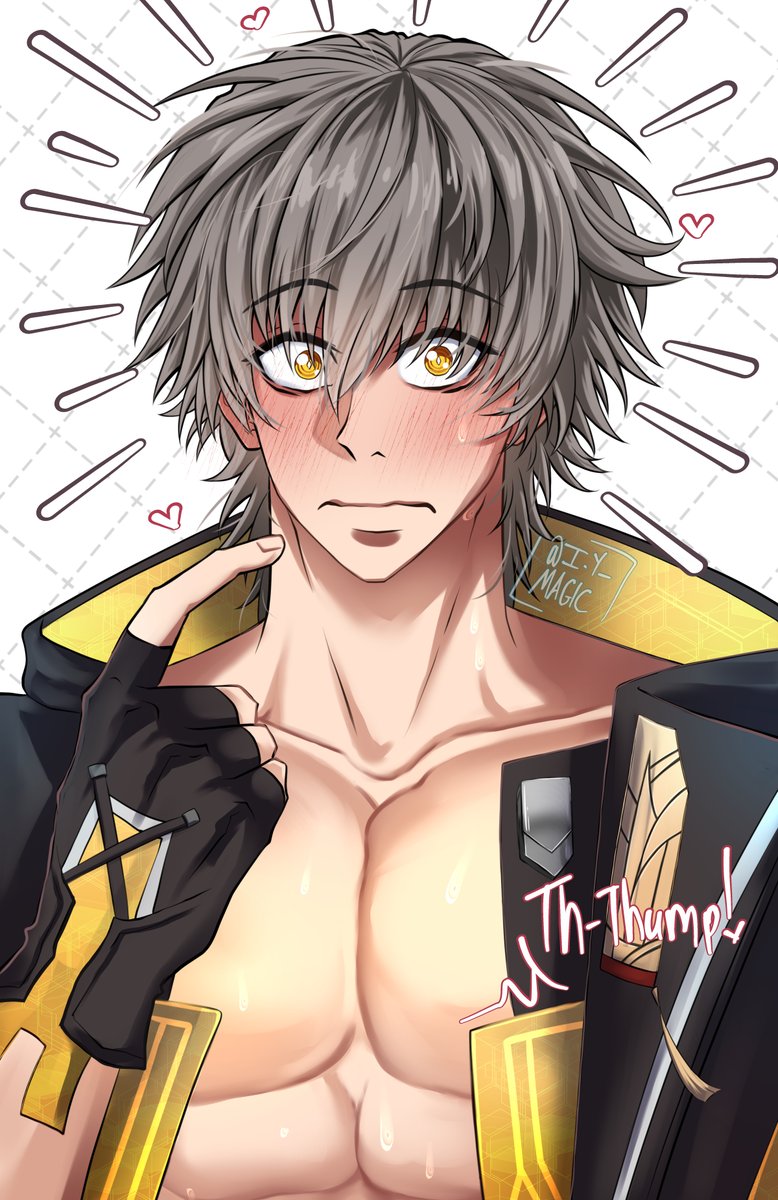 IYMagic1's tweet photo. My take on #trailblazer from #HonkaiStaiRail 
#HonkaiStaiRailfanart 
I love this dude. His dialogue is so funny https://t.co/3O8sKUqa5d