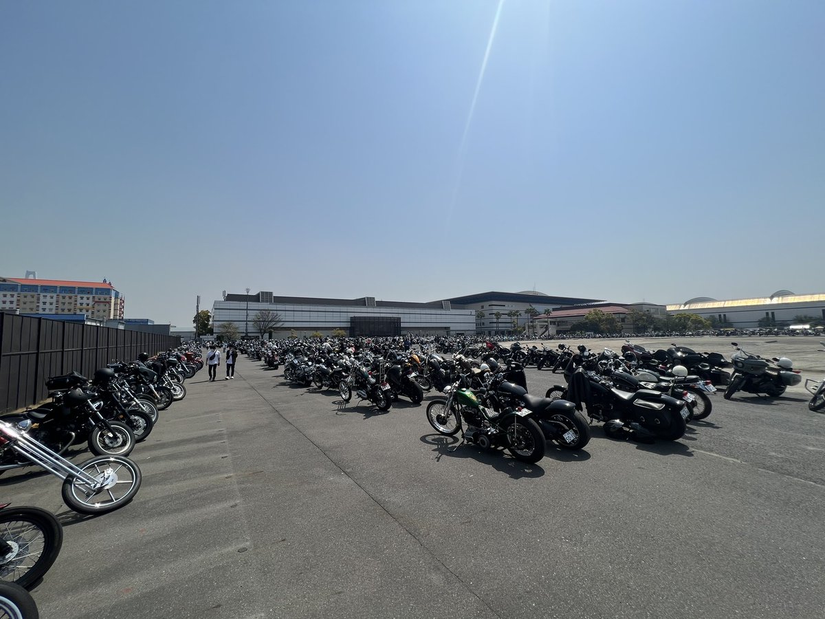 今日もきょうとてバイクのイベント🏍️