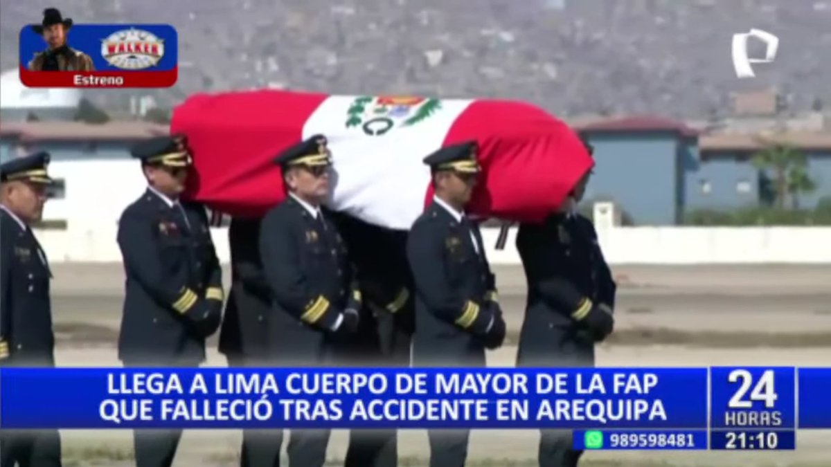 🔴 #EnVivo #24Horas | Llegaron a Lima restos de piloto FAP que falleció en Arequipa tras caída de avión #PanamericanaTelevisión #PanamericanaNoticias #24Horas | Más detalles en ► ptv.pe/vivo