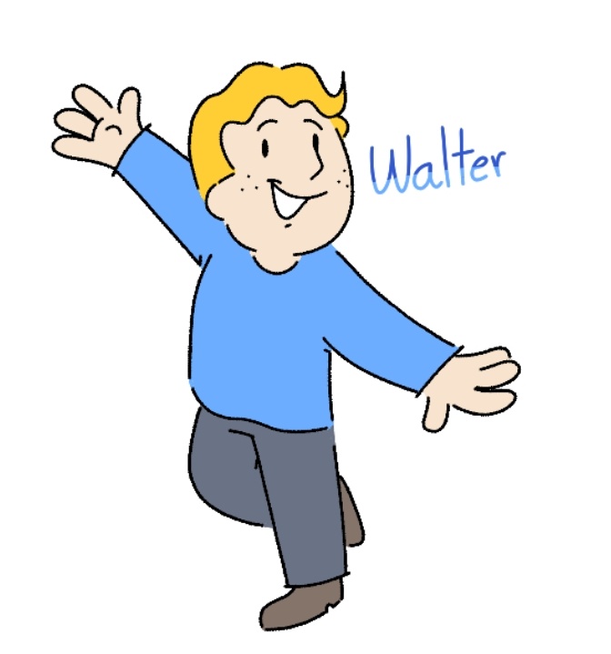 My lil one 😭🙏
*WALTER ✨️*
#Au #OCart #FalloutAU #Fallout