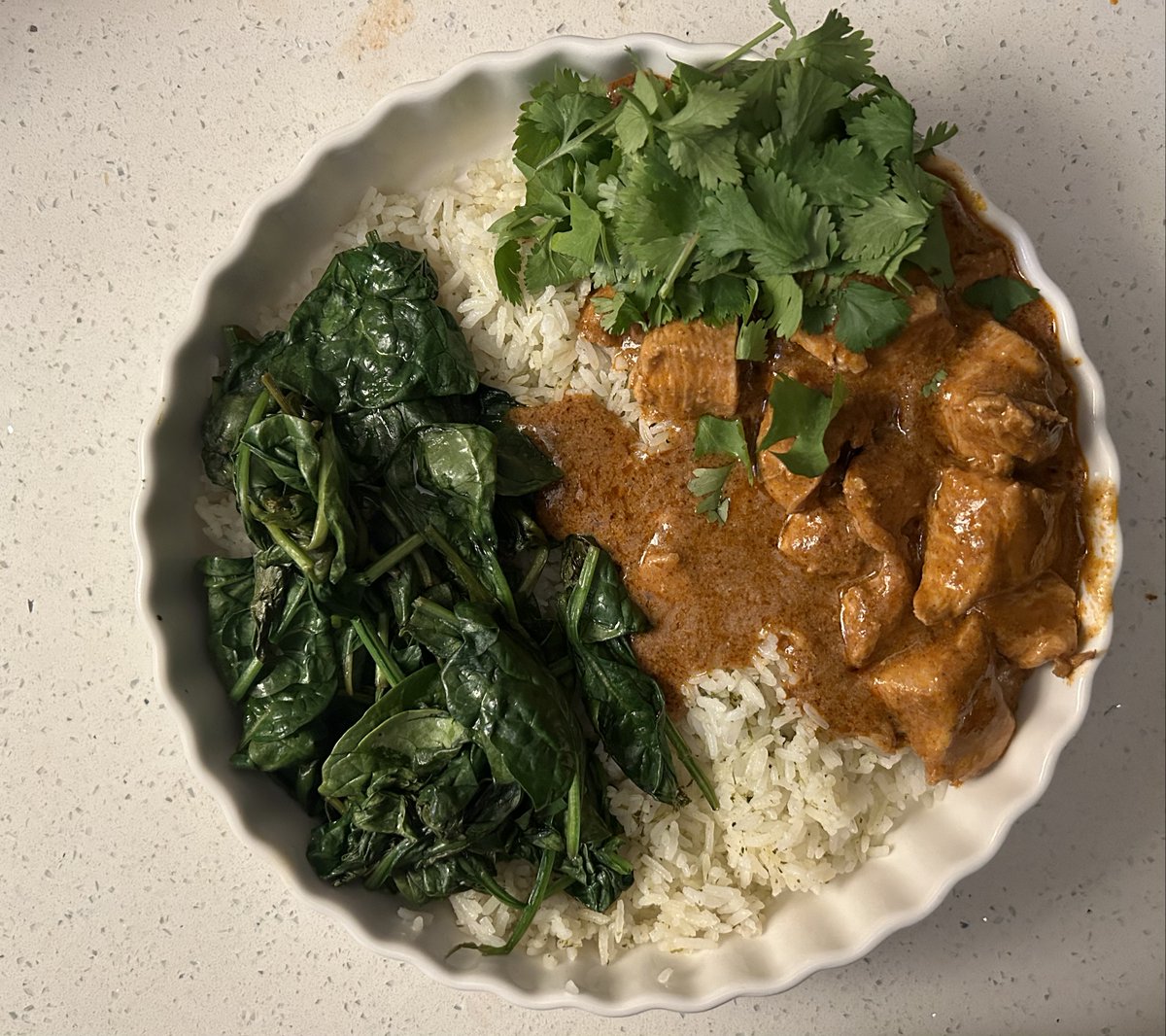 i make perfect rice every time what i just discovered was to freeze the leftover immediately and it reheats so well friday butter chicken, rice with spinach on a saturday night