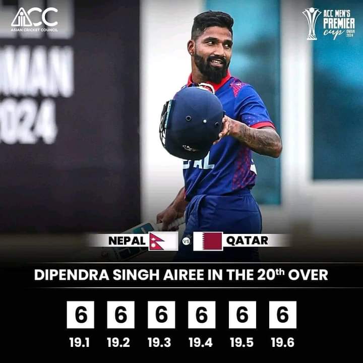 Congratulations Dipendra Singh Airee 👏 For remarkable achievement well done! 🇳🇵🇳🇵