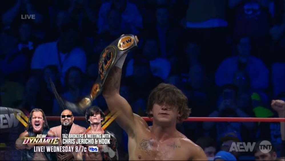 Hook retains the FTW Championship #AEWBOTBX