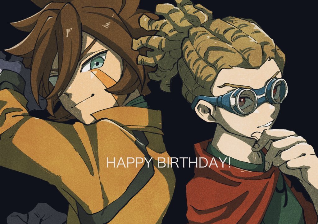 ハピバースデー㊗️ 鬼道さんと源田誕生日同じなの、めちゃ微笑ましく