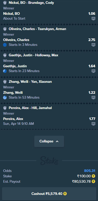 Chiggnacious's tweet image. Do I win this? #UFC300 @Stake