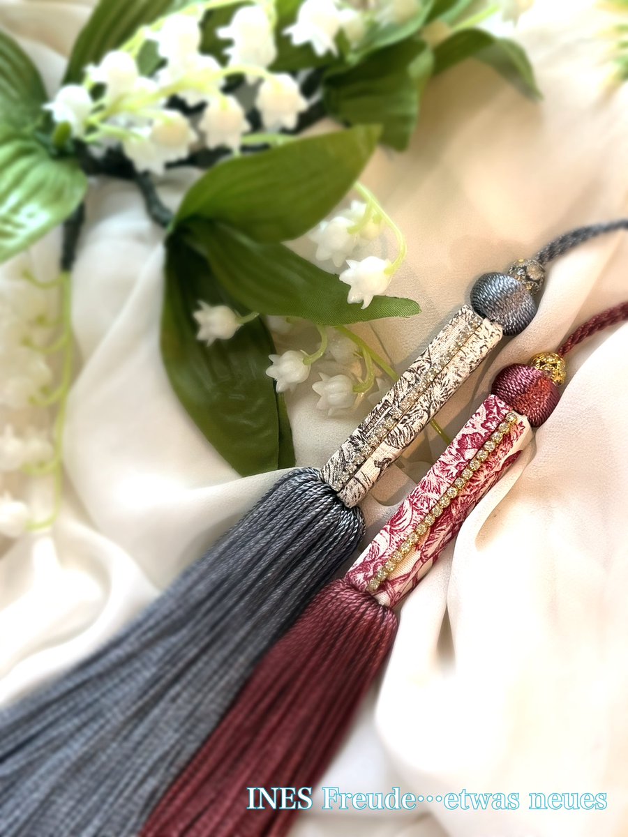 EtwasInes's tweet photo. 久しぶりの新作です。
Toile de Jouy Tassel ジュイタッセル designed by IFen

https://t.co/SnsqqnHjNn https://t.co/G1VZhGOWE8