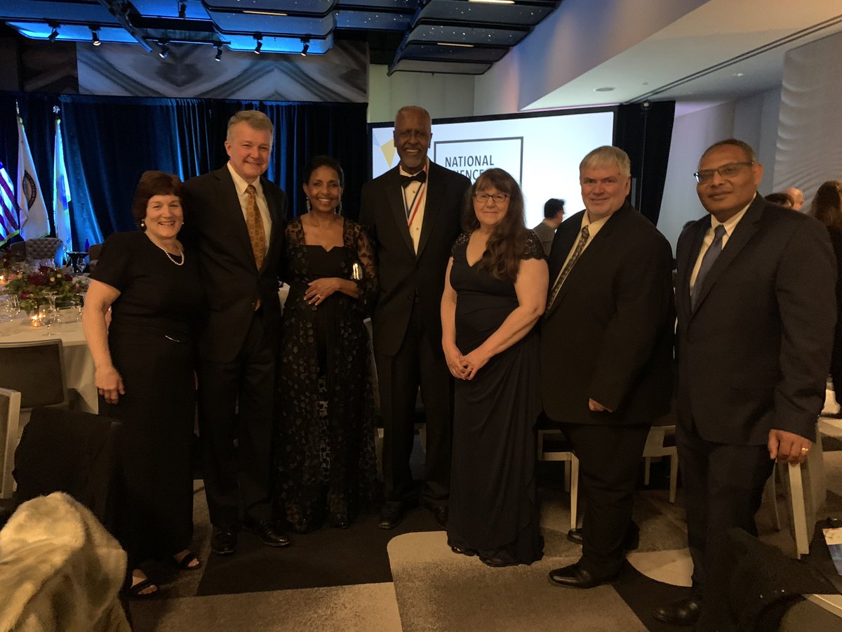 Celebrated <a href="/LifeAtPurdue/">Purdue University</a> President’s Fellow &amp; Distinguished Professor Gebisa Ejeta at the National Medal of Science Laureate Gala Celebration. <a href="/PurdueAg/">Purdue Agriculture</a> is proud of Dr. Ejeta’s accomplishments and his passion for working towards global food security.