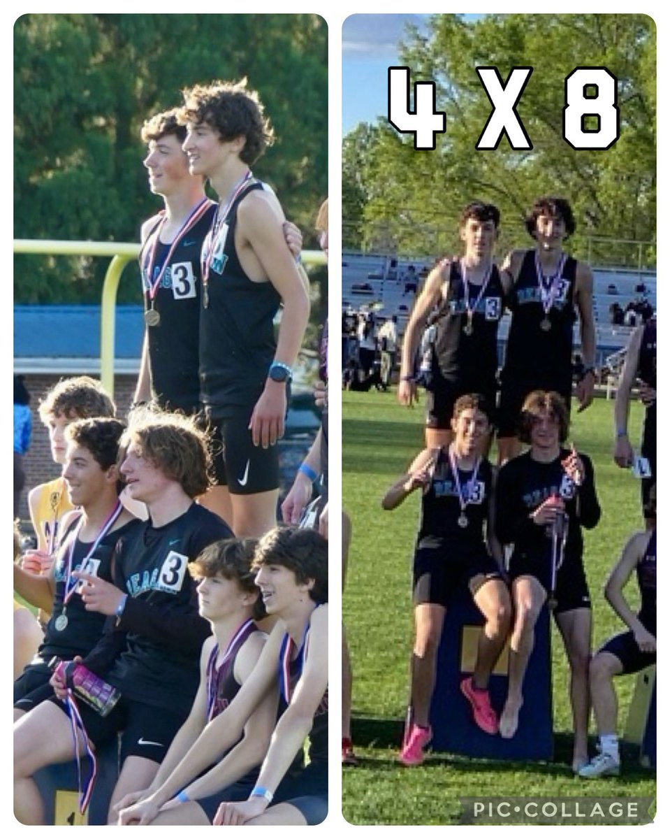 TF_Reagan's tweet photo. 🔥🥇🔥
✅ Regional Qualifier ✅
Congratulations to boys  team of Sawyer Easter, Brennan Kaplan, Tate Shore @TateShore and Jackson farmer placing 1st in the 4x8! 

#ReaganTRACKandFIELD
#ChampionsBuiltHere
#Strive4Greatness https://t.co/ap6Nfd7Xbt