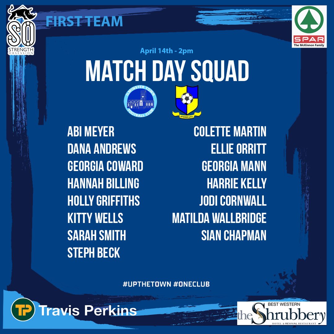 ITLFC's tweet photo. 🔵⚪️ It’s Match Day .. ✨

🟦 Ladies First Team 
🆚 @StickerLadies 
🏆 SWRWFL -  Western  
⏰ 2pm
🏟 The Archie Gooch Pavilion    
📖 Match day Programme: https://t.co/bbngmeu76P

#upthetown #oneclub https://t.co/cR5kaT9tw1