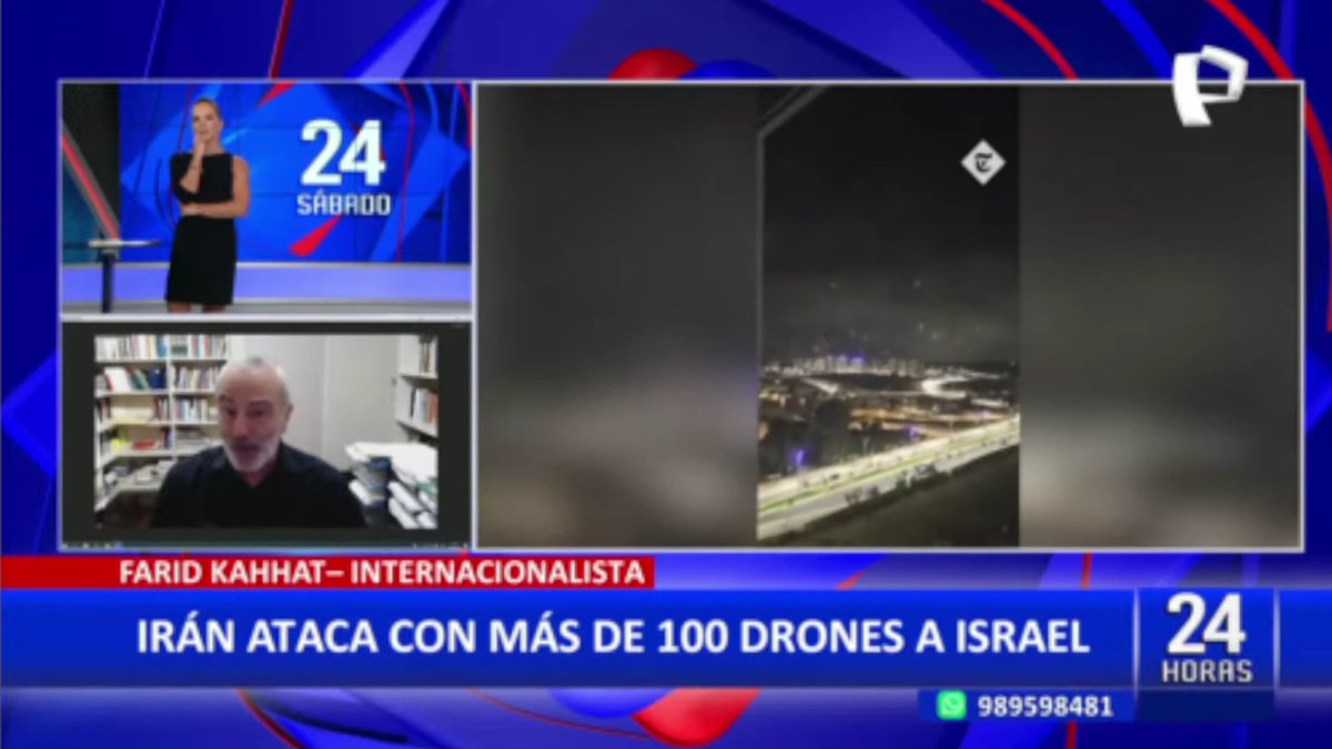 🔴 #EnVivo #24Horas | Farid Kahhat sobre ataque de Irán a Israel: “Estamos en un terreno inédito” #PanamericanaTelevisión #PanamericanaNoticias #24Horas | Más detalles en ► ptv.pe/vivo