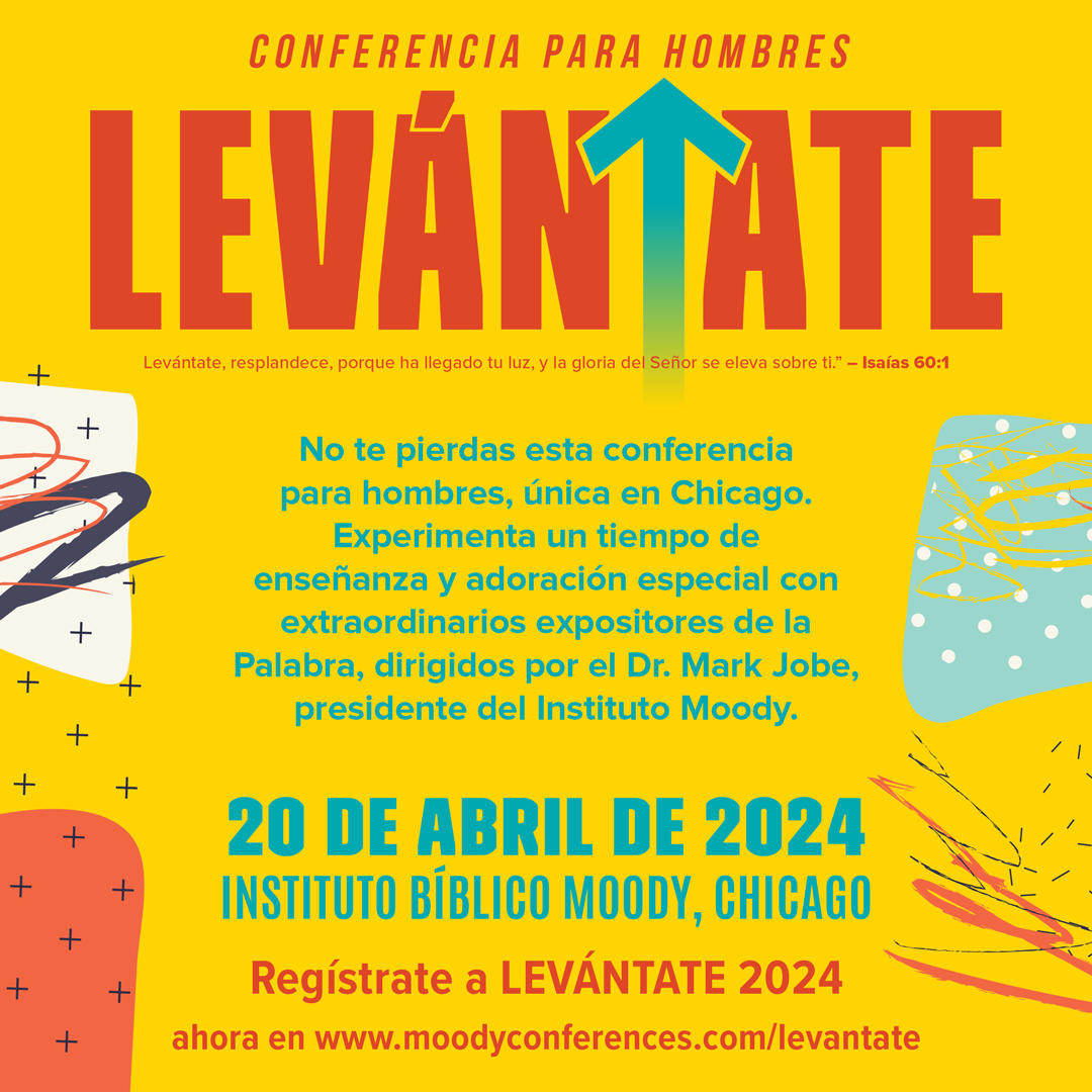 MoodyConference's tweet photo. ¡Una semana mas!

20 de abril, 2024 | Instituto Biblíco Moody, Chicago
Levántate Conferencia para Hombres hosted by Moody Radio Cleveland

REGÍSTRATE AHORA: https://t.co/dsMFeOTMiy 
Ver al conferenciante y a los músicos: https://t.co/pdVTHw7Miu https://t.co/vPb2JDlmdW