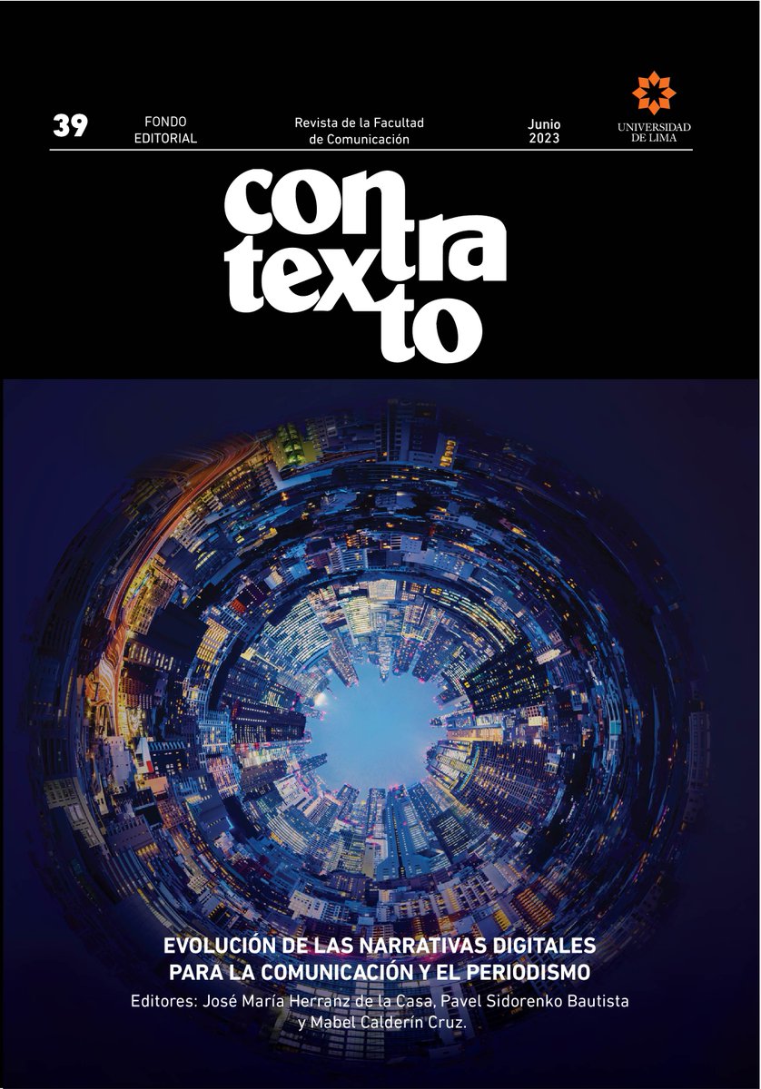 Recomiendo la publicación de <a href="/jmherranz/">José María Herranz de la Casa</a> <a href="/psbaut/">Pavel Sidorenko Bautista 🇺🇦</a> <a href="/mcalderin/">Mabel Calderin</a> sobre "El cambio de paradigma de la comunicación digital: plataformización, chatbots, virtualidad y audiencias activas" en <a href="/Contratexto_UL/">Contratexto</a> 👉revistas.ulima.edu.pe/index.php/cont…