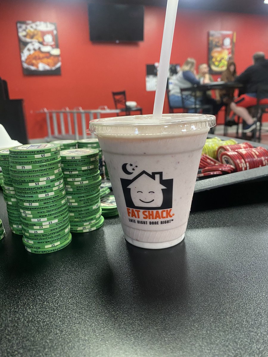 One of the players just handed me a strawberry milkshake 🥤This makes me smile 😊 #FatShack #WorkMode #Yummo #Milkshake #Delish #OPL #OPLive #OPNation