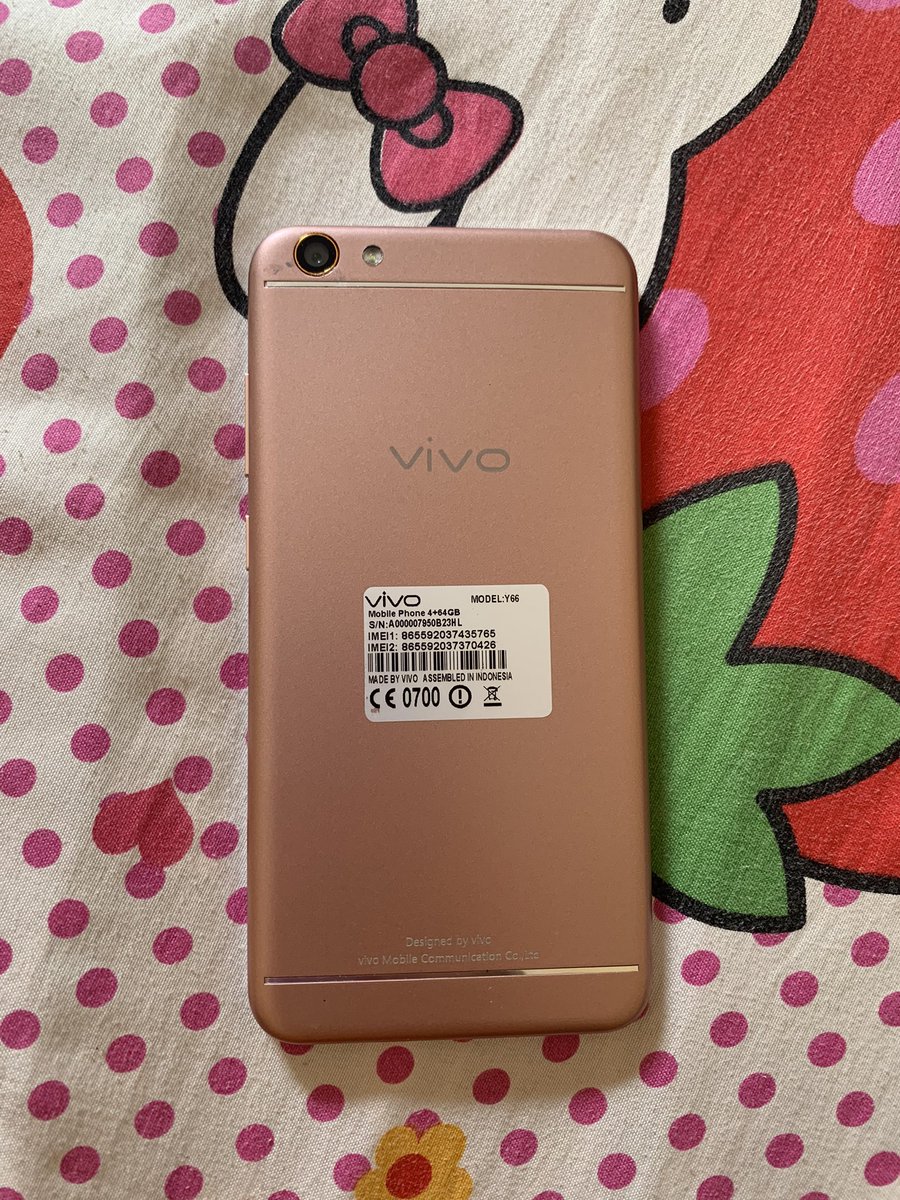 SALE | DIJUAL

HP SECOND VIVO Y66
IDR 400.000
*baru kepakai 2 bulan

(bisa whatsapp, telfon, sms, internet tapi ada beberapa aplikasi yang tidak support salah satunya X/twitter karena ini termasuk hp jadul)

minat? reply dm