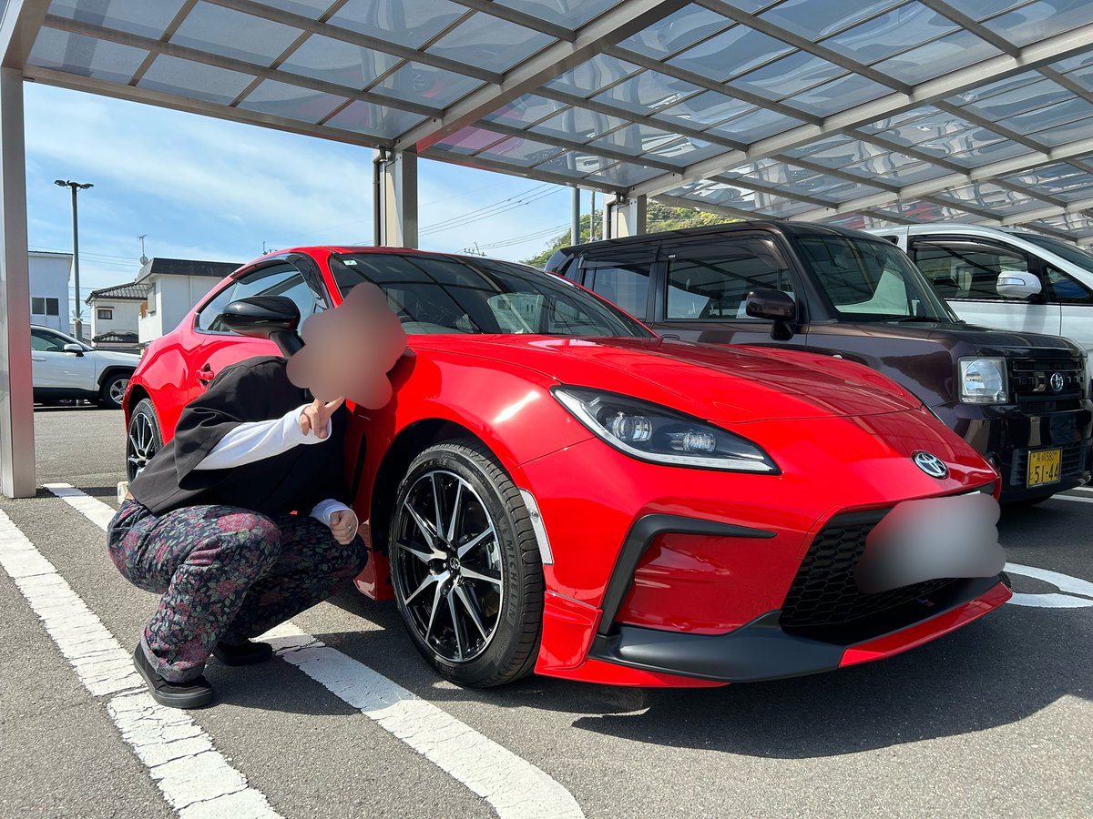 0220Otaku's tweet photo. GR86ついに納車!!!!
86.BRZ乗りのみなさん仲良くしてください!!!!

#GR86 https://t.co/vG0UFm5gDC