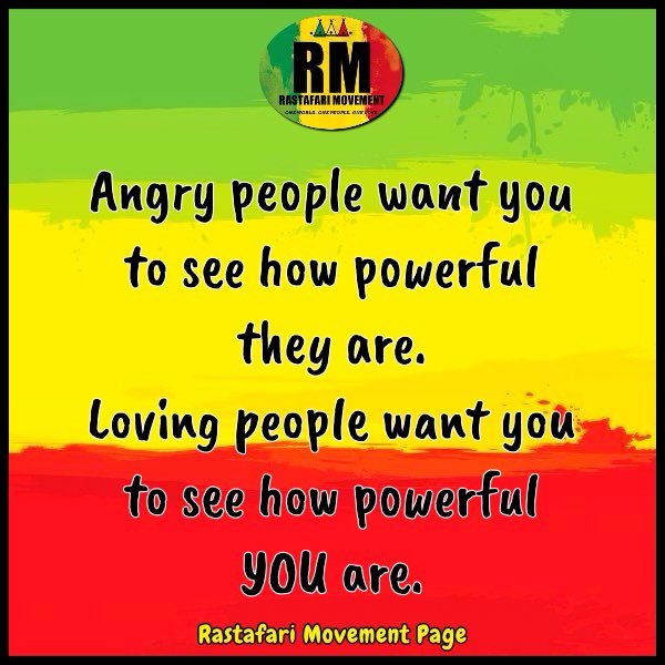 Angry people want you to see how powerful they are. Loving people want you to see how powerful YOU are.