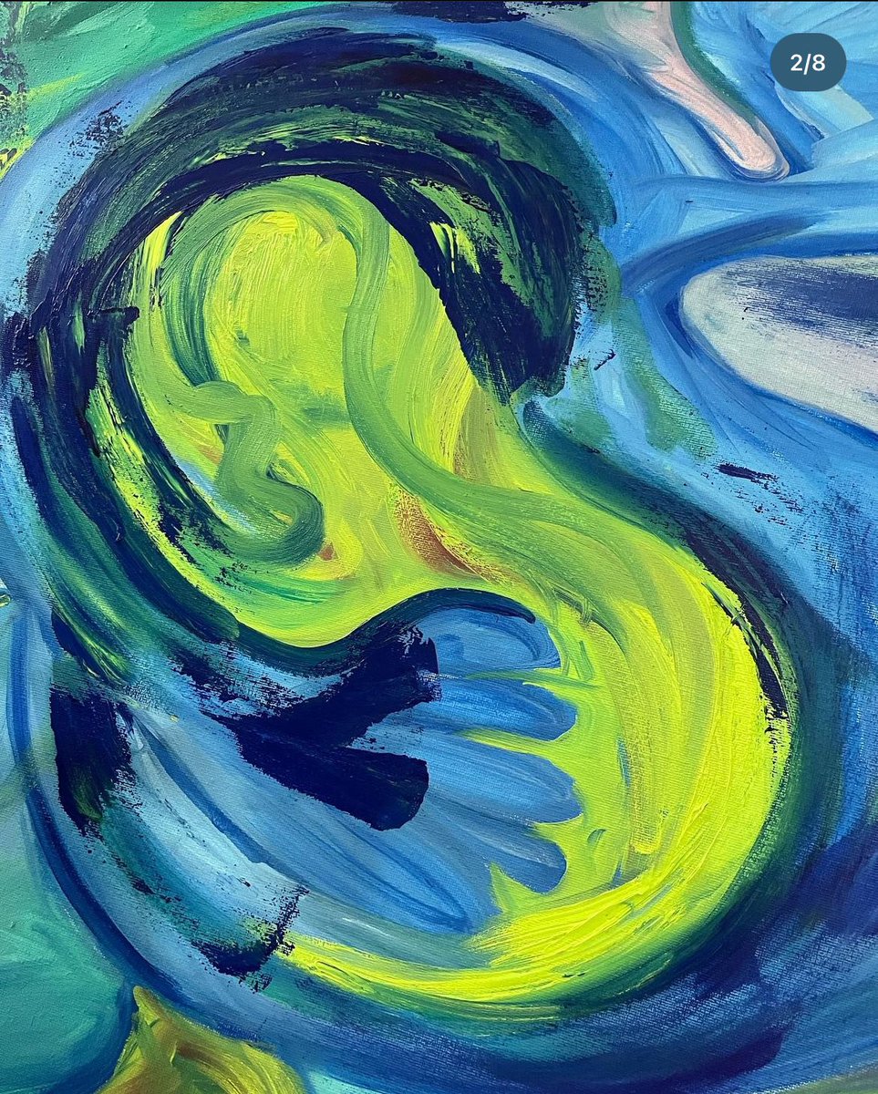 Taghera1's tweet photo. Abbraccio
Oil on canvas 
90x60cm
2023 https://t.co/1SaYTlC5Tw