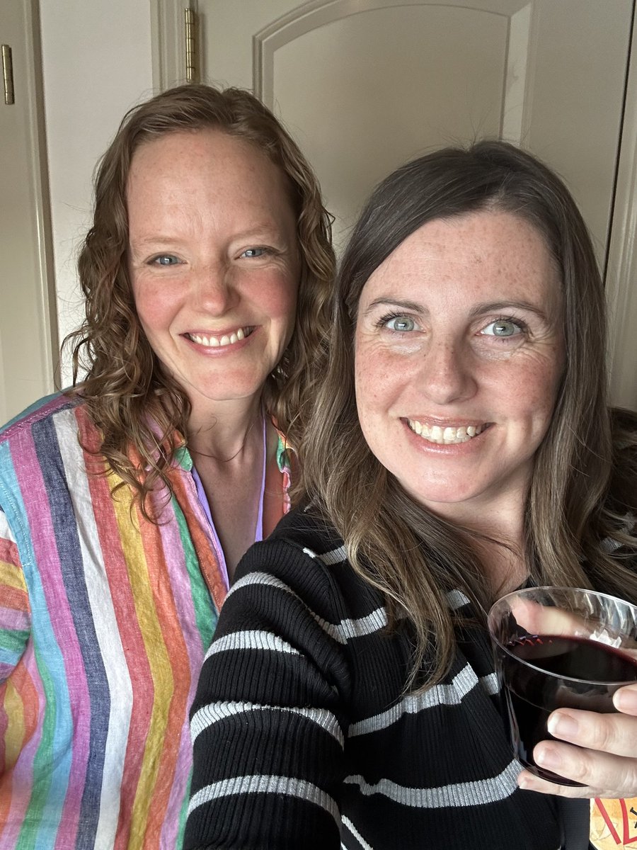 MikkiDWrites's tweet image. Meeting one of my Zoom critique partners @EliseHDerstine in real life is so fun! Thanks to @12x12Challenge we met virtually, and thanks to the @scbwi Marvelous Midwest Conference we met in person!  #MMW2024 #12x12Challenge #kidlit
