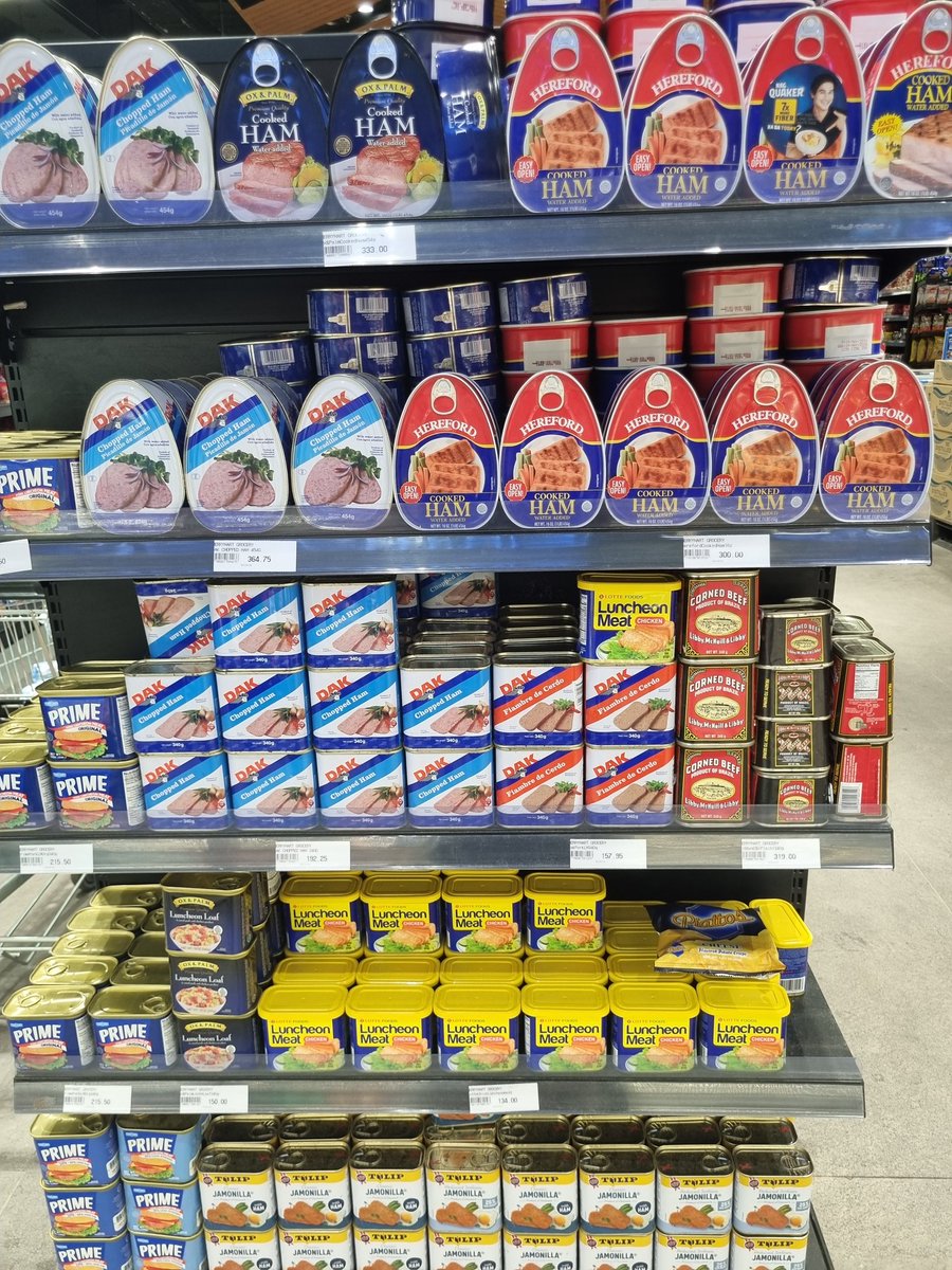 🇵🇭 If you like spam, you'll love the wide variety of Spam-type products available in the Philippines. 

#philippines🇵🇭 #Philippines #thephilippines #spam #spammusubi #homecooking #Filipino #tagalog #Filipinofood #exoticfoods #comfortfood