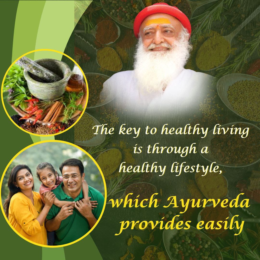 Now a days every1 r running for fast relief and suffering from major side effects of allopathy. But Sant Shri Asharamji Bapu has always promoted #AncientSecretsOfAyurveda as a Gift Of Nature to Discover health w/o any single side effects. All diseases can be eradicated by it👇