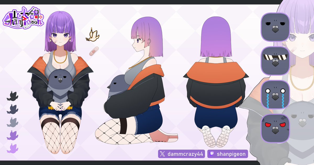 dammcrazy44's tweet image. 鴿鴿俱樂部4/27即將營業
各位不見不散咕咕咕~
🎨繪圖/建模:@miyanoillis220 @FaLauJin
🕊️相關Tag
🕊️FanArt:#咕咕畫廊
🕊️實況:#萬分想咕
🕊️精華:#烤乳咕
🕊️任何相關:#咕勇者
Twitch: twitch.tv/shanpigeon
YT精華: youtube.com/dammcrazy44
#新人vtuber #台灣Vtuber #個人勢Vtuber