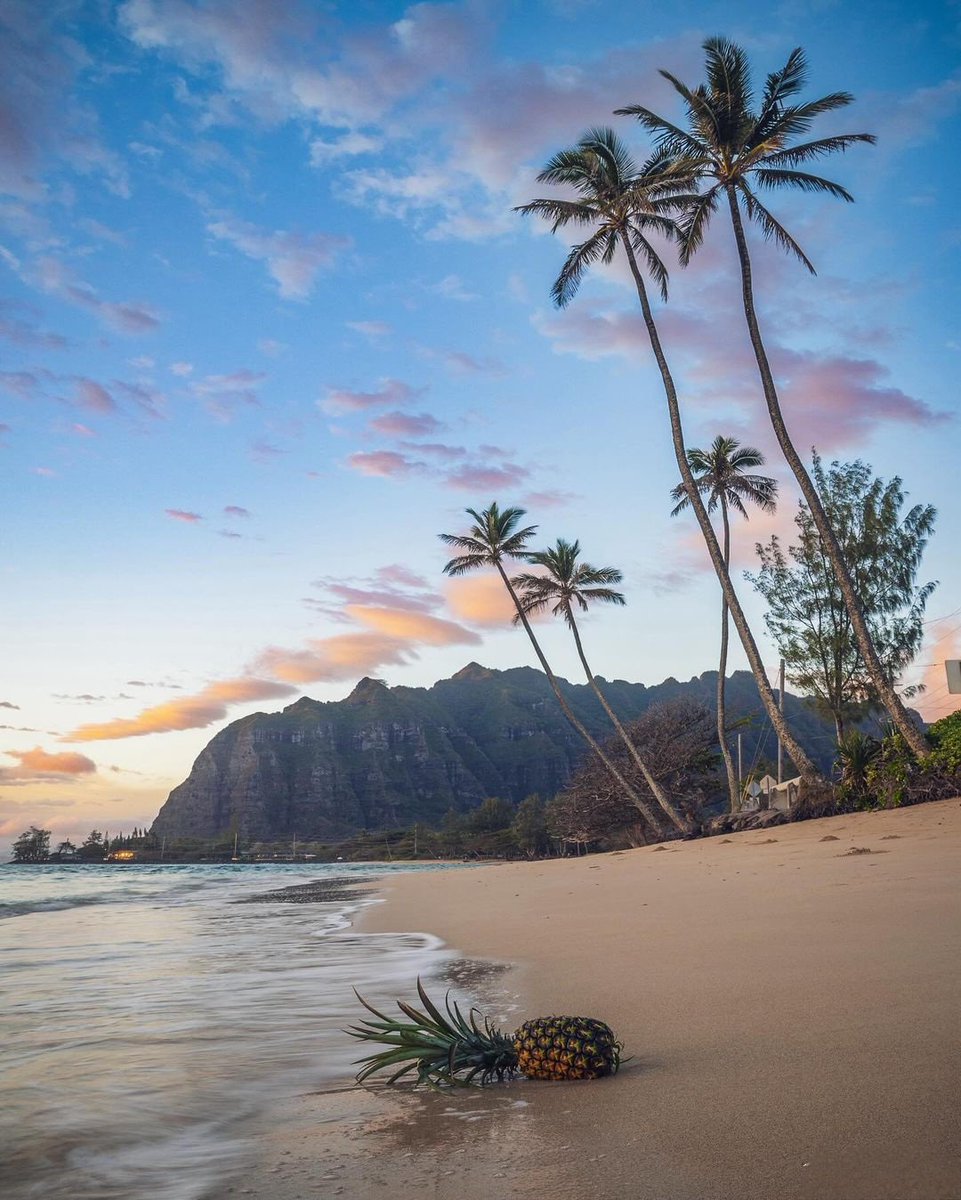 Scenic View of Oahu, Hawaii Island