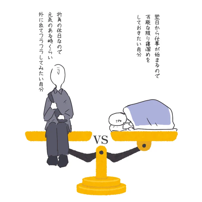 休日は毎回これ 